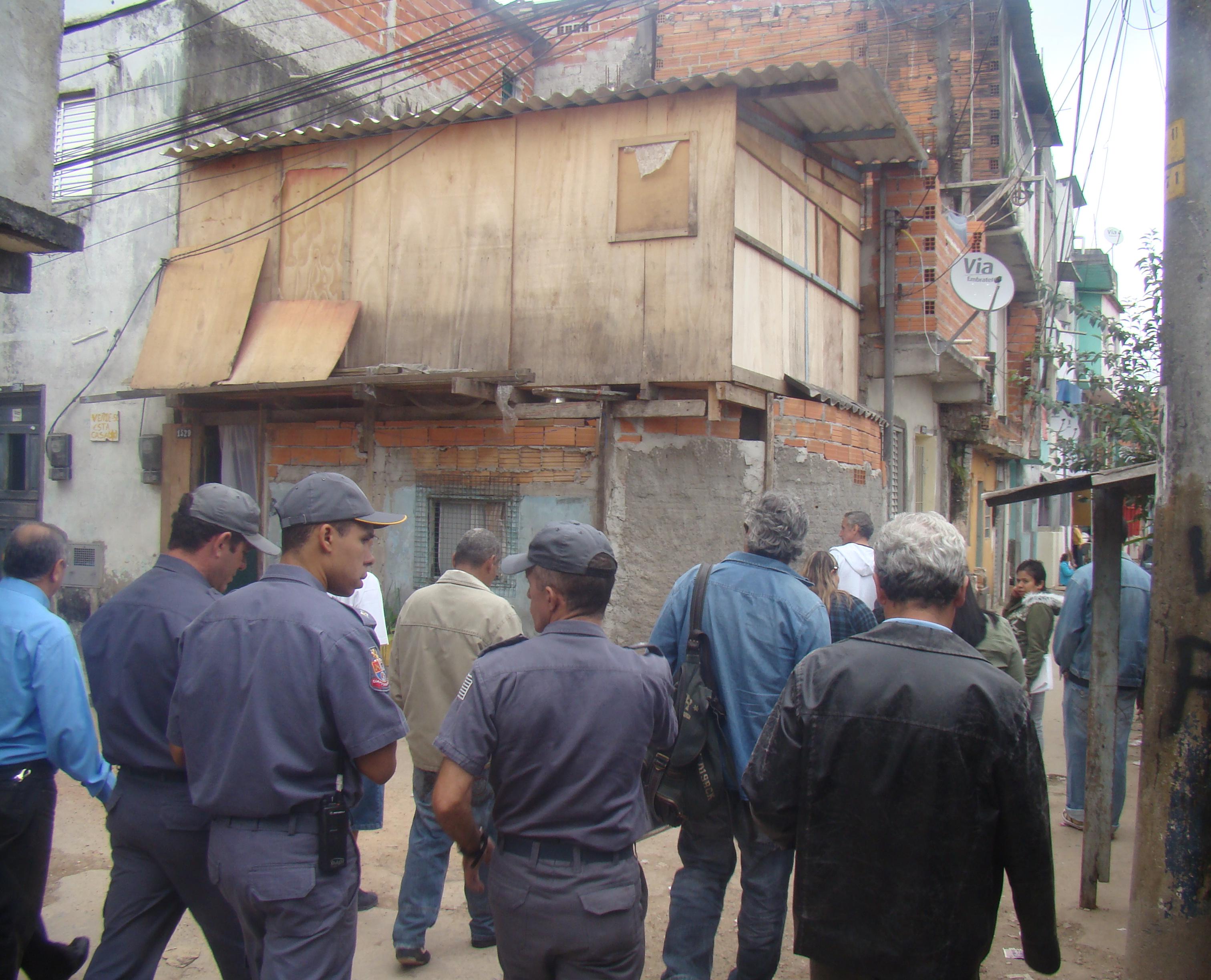 Visita técnica à Favela de VIla Prudente (26/04/11)