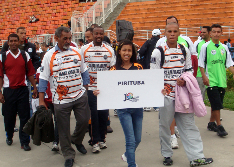 Equipes de Pirituba/Jaraguá participam da abertura dos Jogos da Cidade