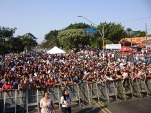Festa de 140 anos do bairro do Jaçanã na Av. Benjamim Pereira