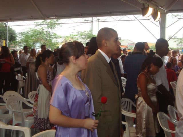Casamento comunitário realizado em 2010 no mesmo local