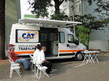 O CAT móvel ficará na sede da Subprefeitura Freguesia/Brasilândia de 09 a 27 de maio, o atendimento é das 8h às 17h