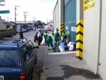 Combate ao comércio irregular na “Feira do Rolo”, localizada Vila Nova Galvão
