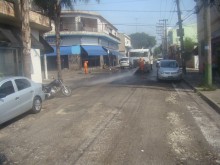 Rua Manaias, na Vila Zelina já recebe serviço de fresa