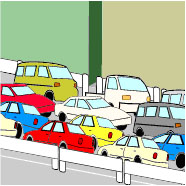 Opte pelo transporte público e evite congestionamentos
