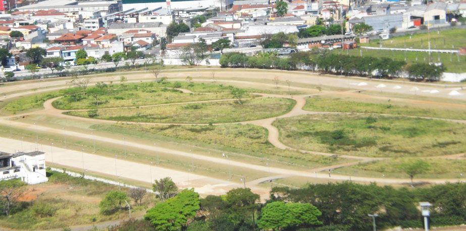 Vista aérea do Parque Vila Guilherme/Trote