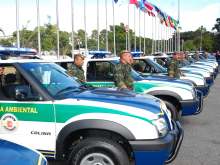 A Guarda Civil Metropolitana Ambiental de M'Boi Mirim ganha quatro novas viaturas