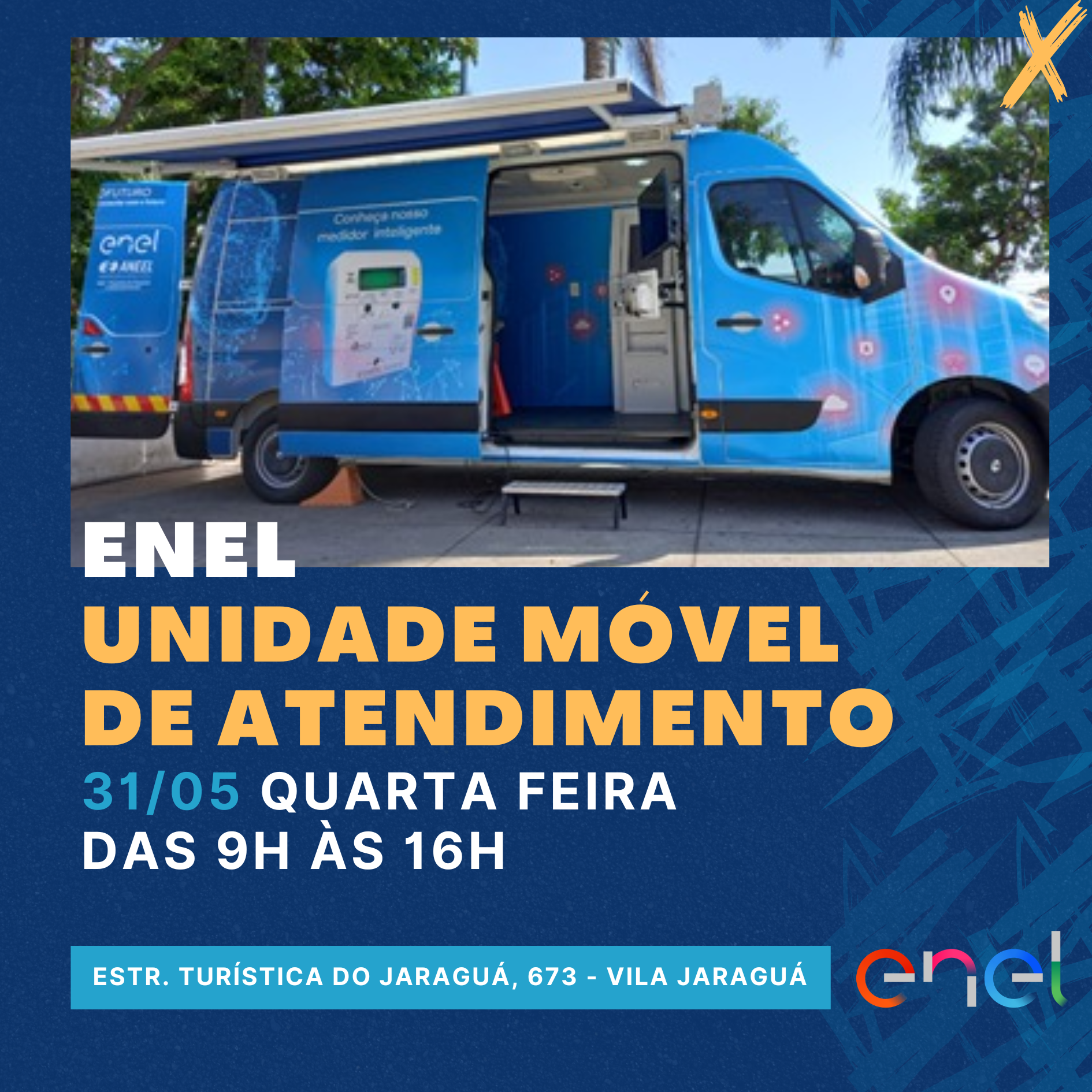 Unidade de Atendimento Móvel da ENEL, Subprefeitura Pirituba Jaraguá