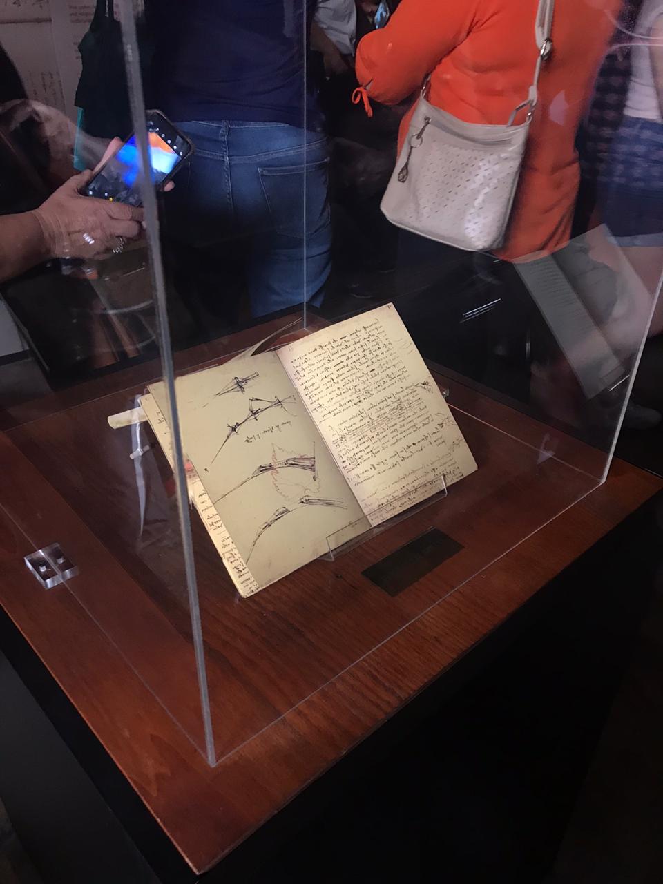 Caderno de rascunhos de Leonardo da Vinci