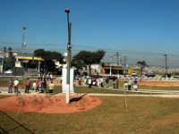 A praça de 14,6 mil metros quadrados foi reformada no projeto Praça Viva