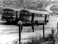 Imagem de arquivo da Avenida Cupecê no ano de 1958