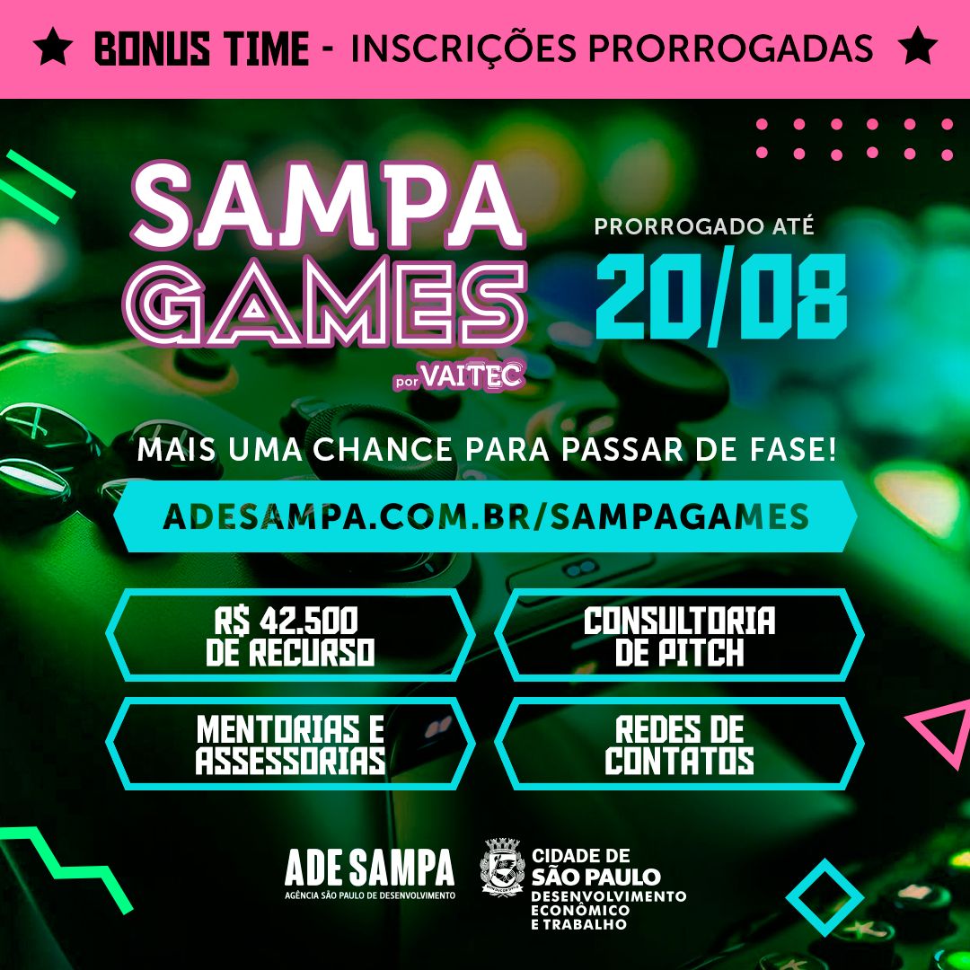 Inscrições abertas para o 1 CNPJ GAMES em Registro-SP