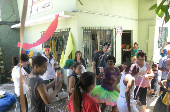 Mais de 40 pessoas participaram da folia no CAPSi Capela