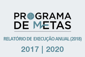 Logo do Programa de metas 2017-2020 - Relatório de Execução Anual 2018
