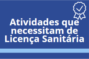 Fundo azul, título branco, simbolo de certificado