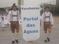 Banner simboliza o Portal das Águas