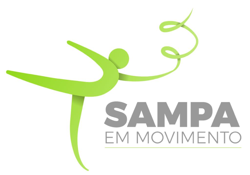 Na imagem, logo do Sampa em Movimento 