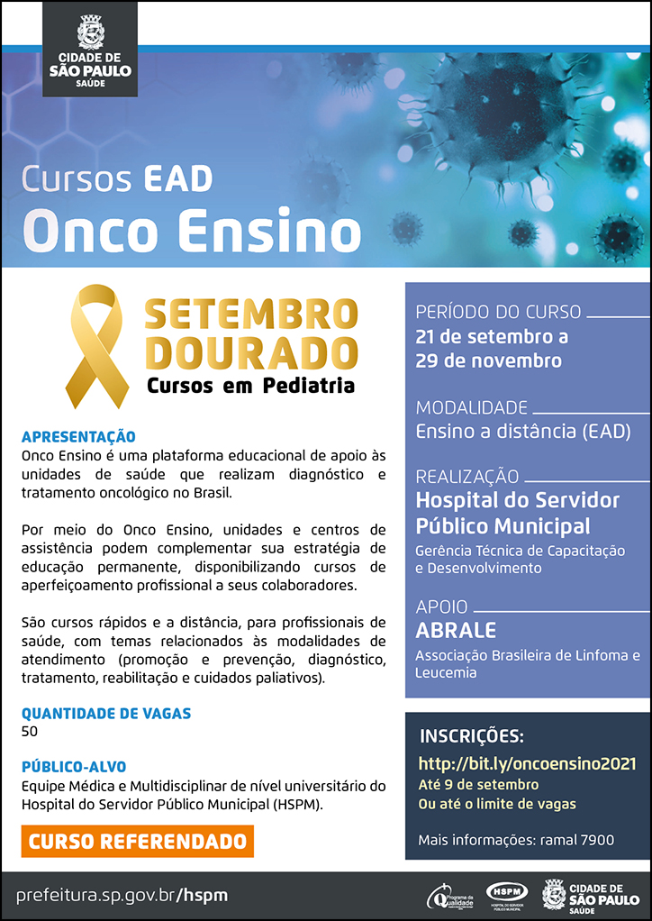 Curso EAD - Onco Ensino