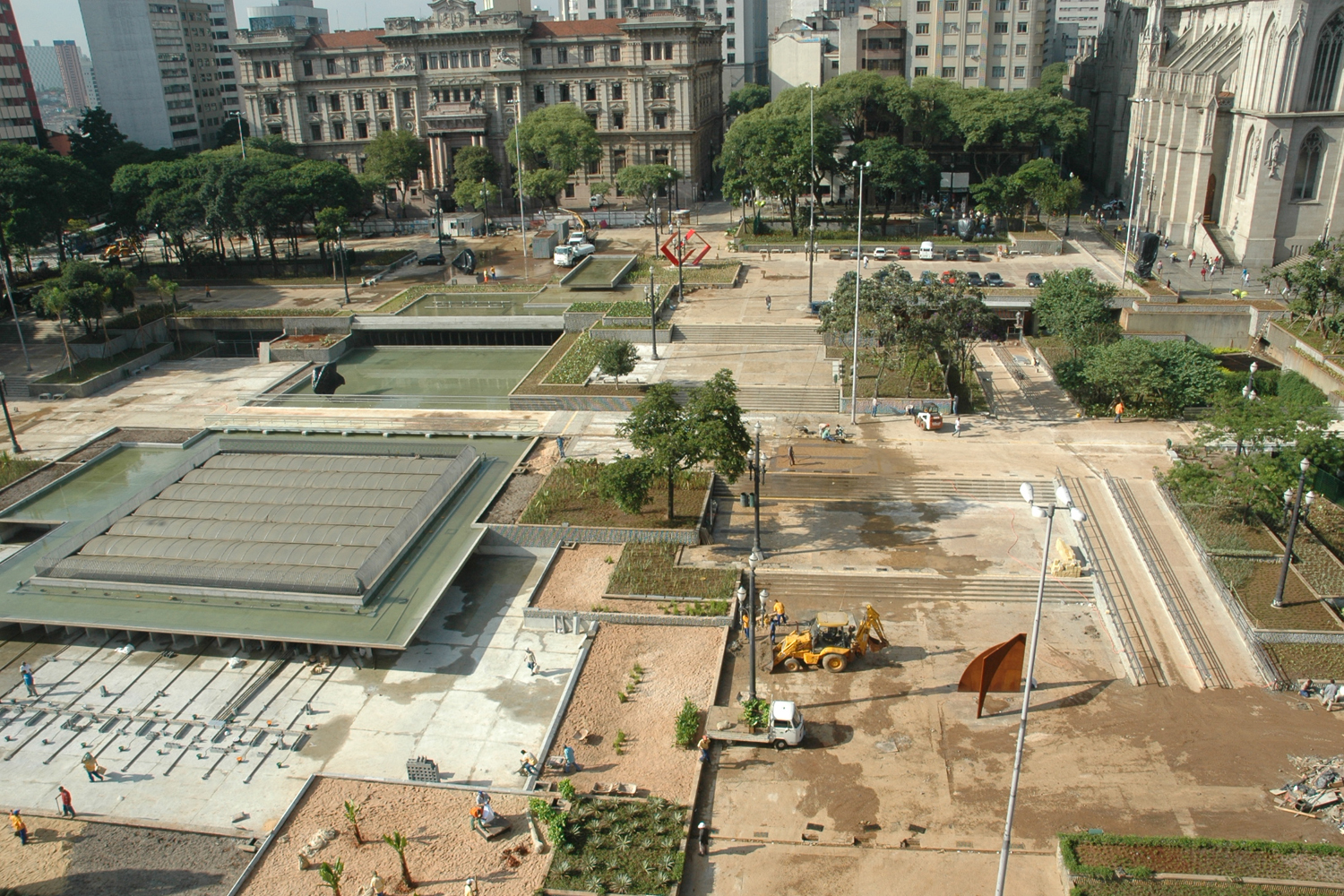 Década 1970 - Praça da Sé  Praça, Maiores cidades, Cidade de são paulo