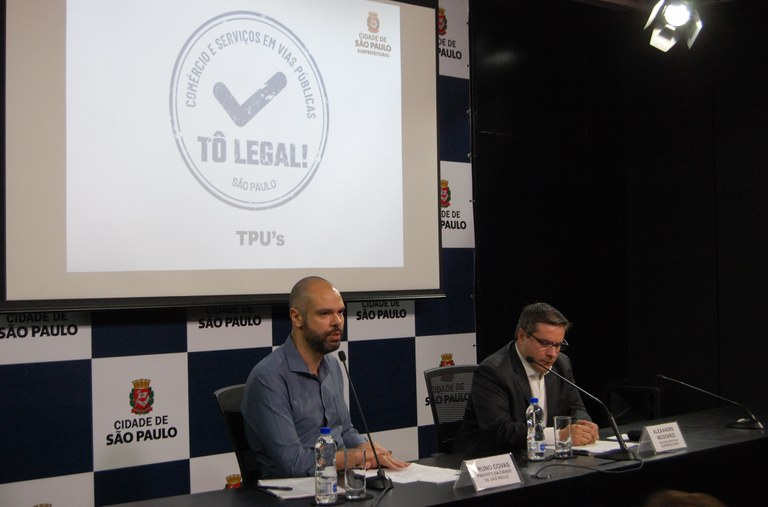 Imagem JPEG (.jpeg)52,6KB do Prefeito de São Paulo falando sobre o programa Tô Legal