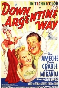 Pôster colorido do filme com ilustração de uma mulher em pé de vestido e busto de um homem e uma mulher; o título está em vermelho.
