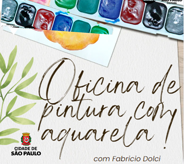 Oficina de Pintura com Aquarela