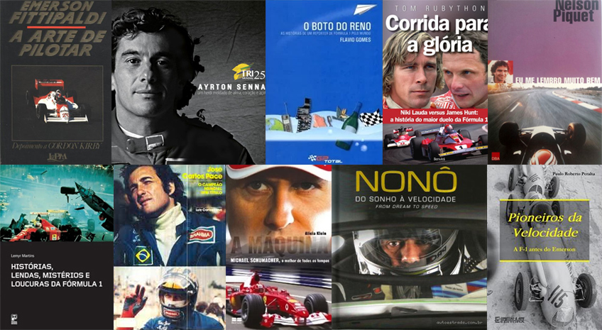 Lote de livros importados sobre Formula 1 carros e automobilismo Senna -  Livros e revistas - Jardim Vila Mariana, São Paulo 1251156237