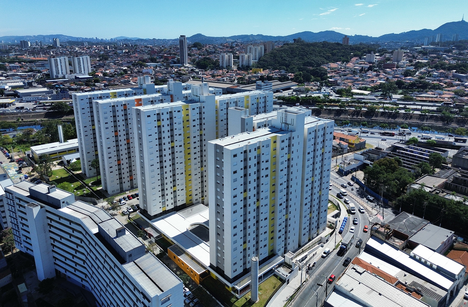 O Residencial Major Paladino é o lar de mais de mil famílias