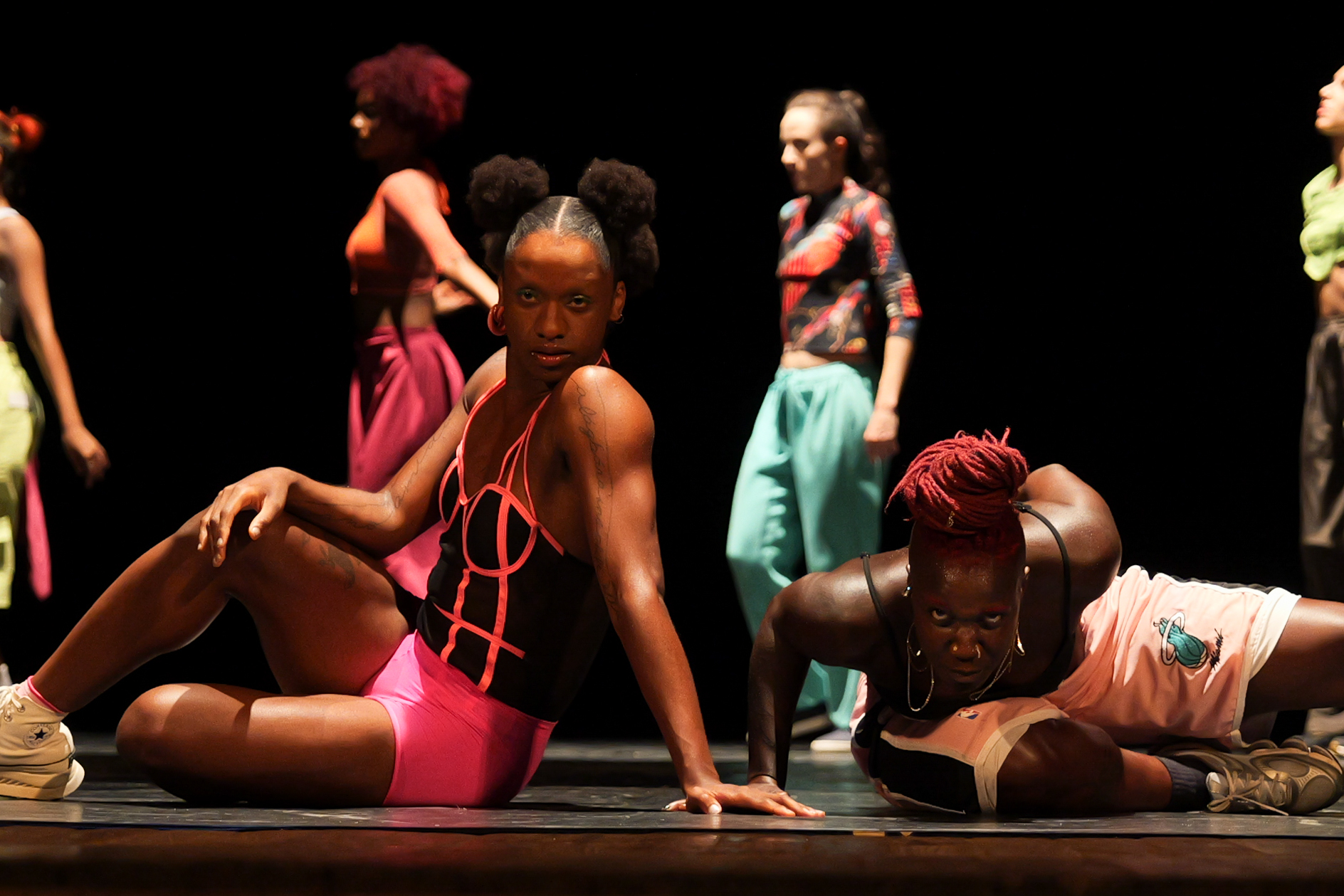 Bailarinas Cearenses em “Nosso Baile”, espetáculo de dança que acontece no Centro Cultural São Paulo domingo (07), às 19h. (Foto: Divulgação)