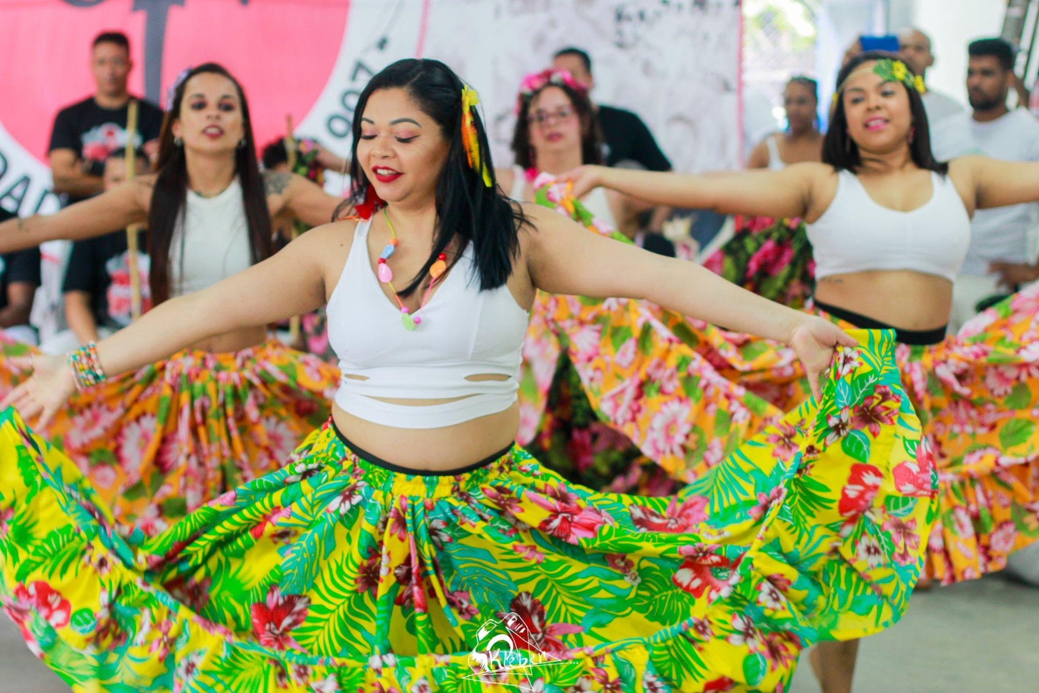 O grupo Carimbó Paraense leva sua dança tradicional, sábado (16), às 15h, para a Casa de Cultura Campo Limpo (foto/divulgação)