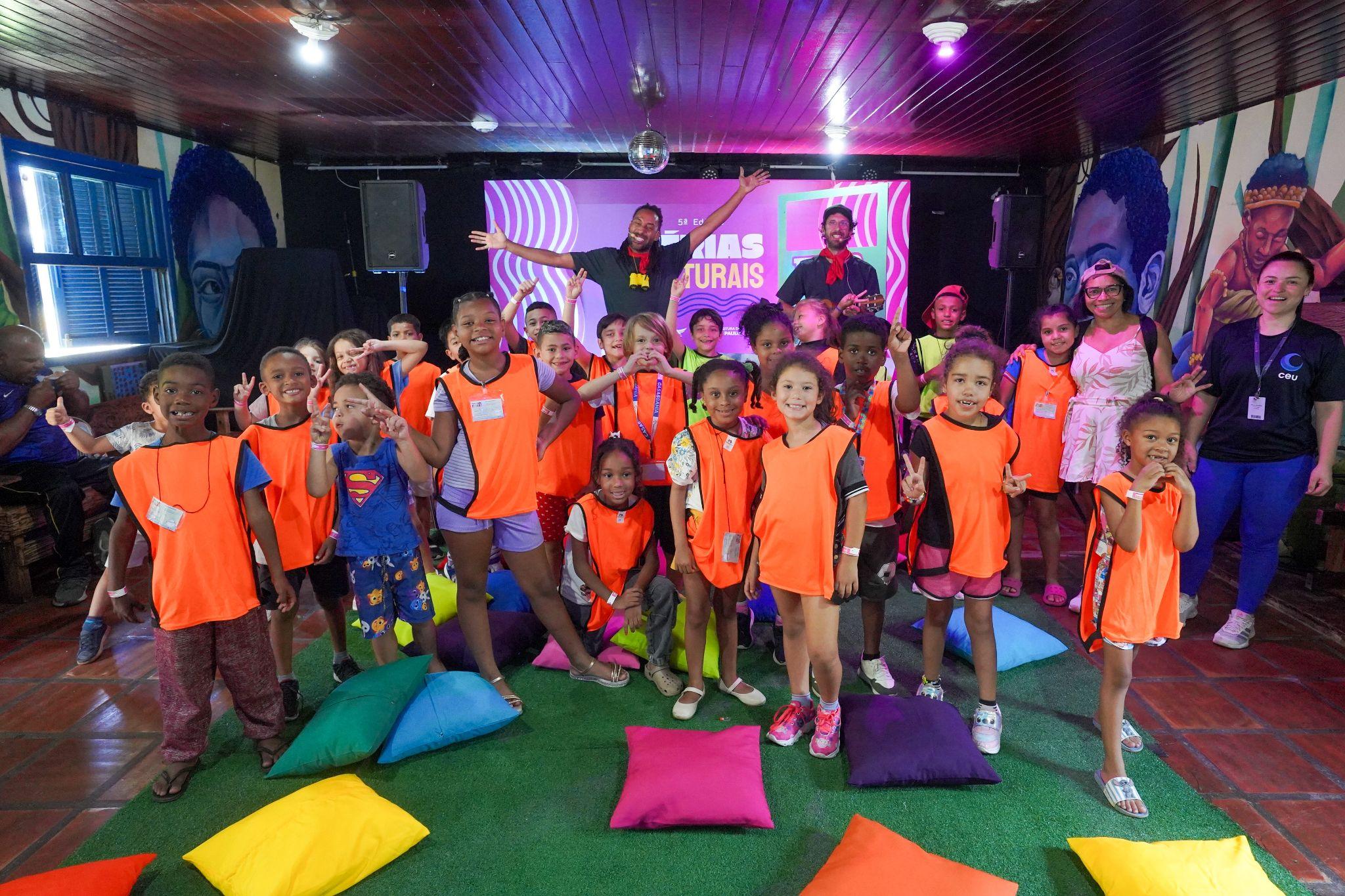As Férias Culturais já começaram com muita diversão e brincadeira (Foto: Divulgação)