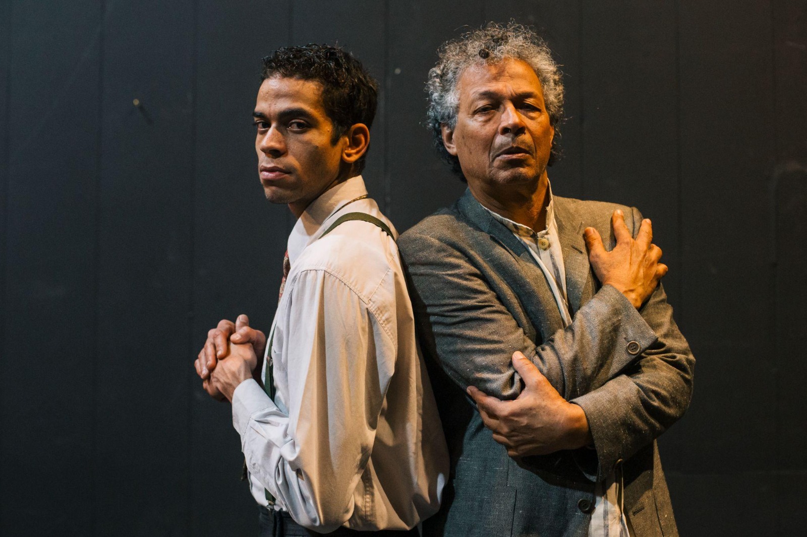 Peça de teatro gratuita “Lima Barreto, ao terceiro dia”, em cartaz nos teatros municipais. Foto: divulgação.