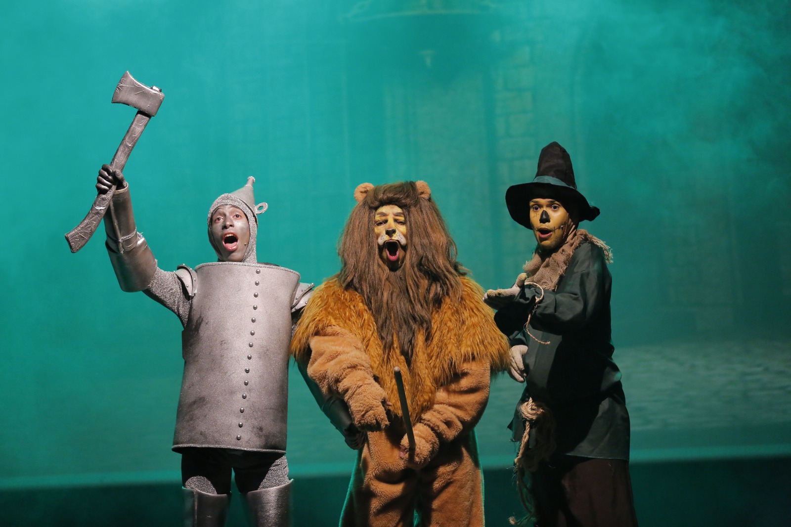 Peça de teatro O Mágico de Oz em exibição no Teatro Arthur Azevedo. Foto: Reprodução