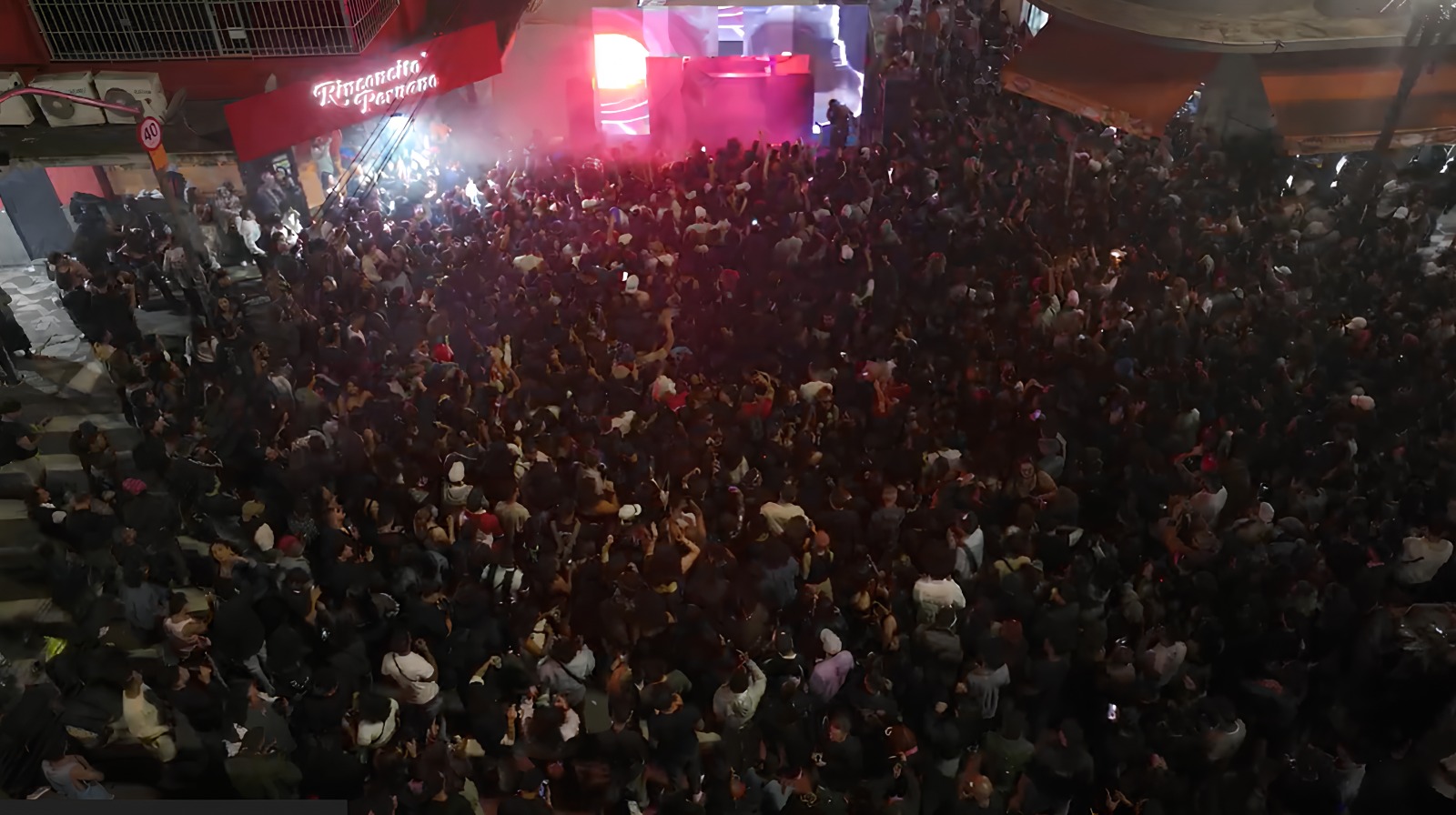Festa de funk “Submundo 808”, na Pista Aurora, na Virada Cultural de 2025. Foto: divulgação.