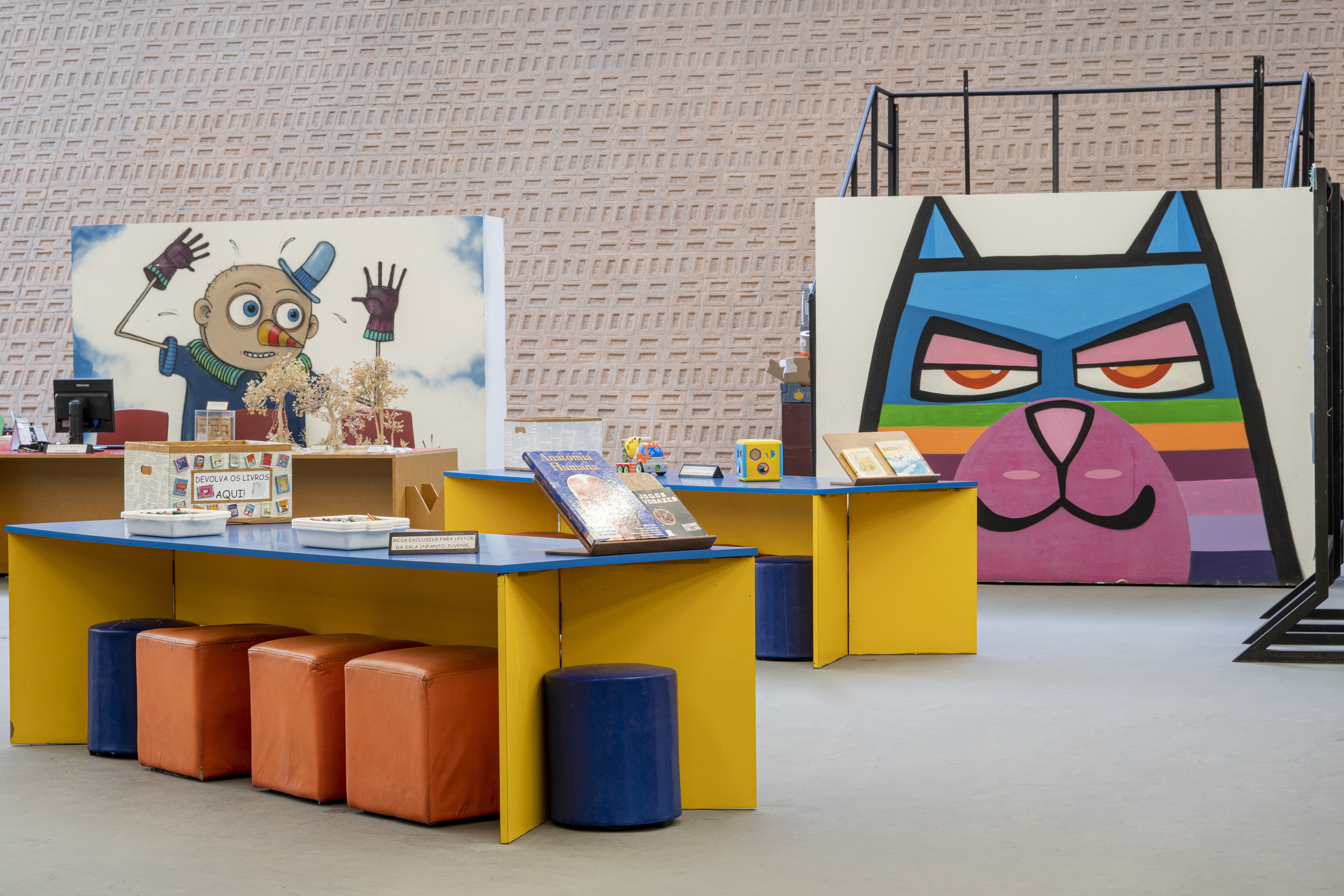 Sala de Leitura Infantil. Foto: Divulgação