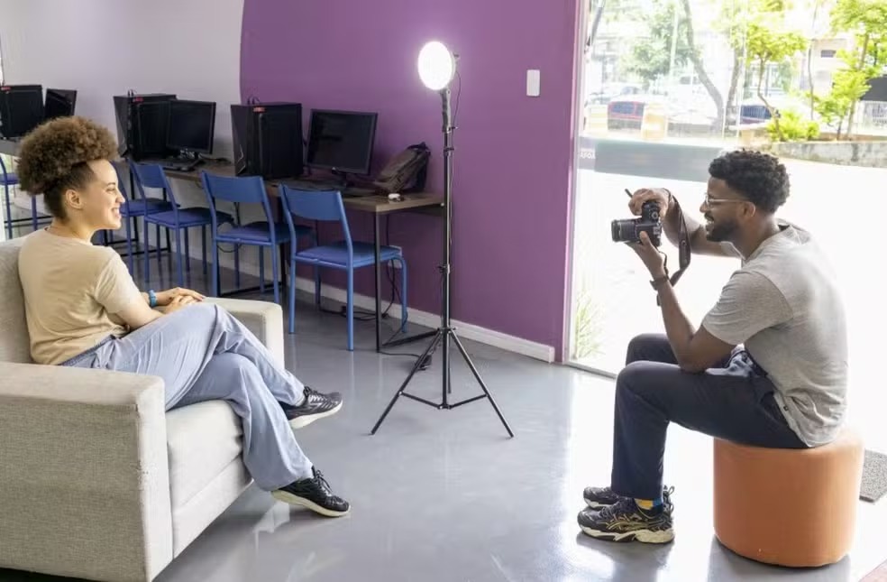 Aula oferecida pelo curso regular do Rede Daora. Foto: Nikky Rodrigues