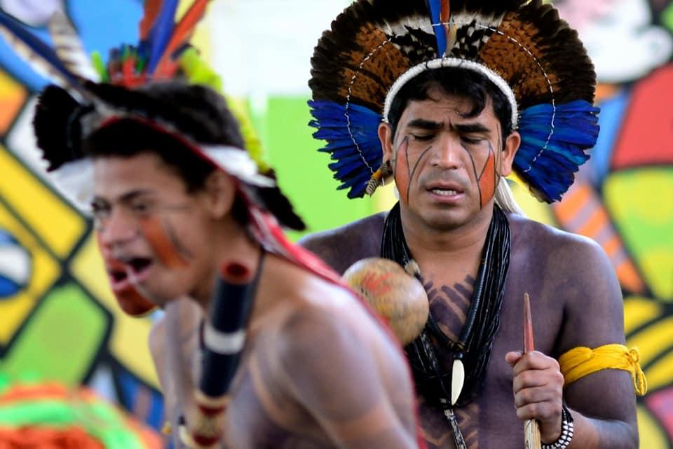 Apresentação de Sabuká Kariri Xocó. Foto: divulgação.