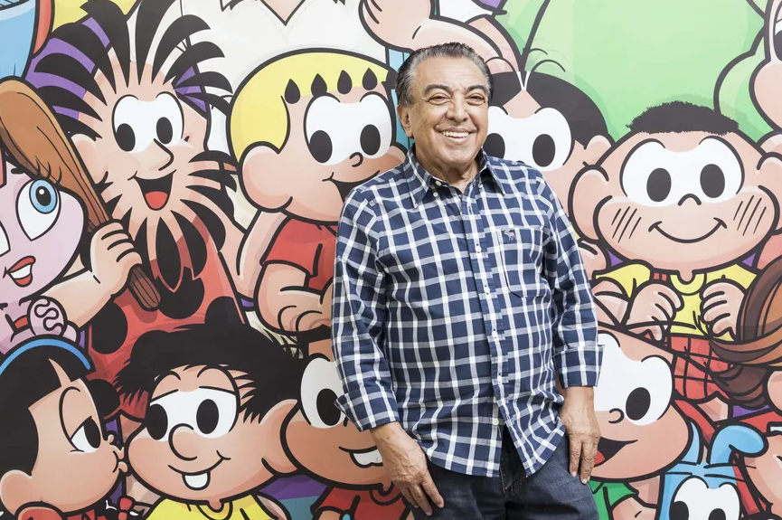 Na foto, Maurício de Sousa, cartunista e roteirista brasileiro. Foto: Valentino Mello