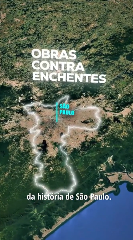 O maior programa de obras contra enchentes da história de SP