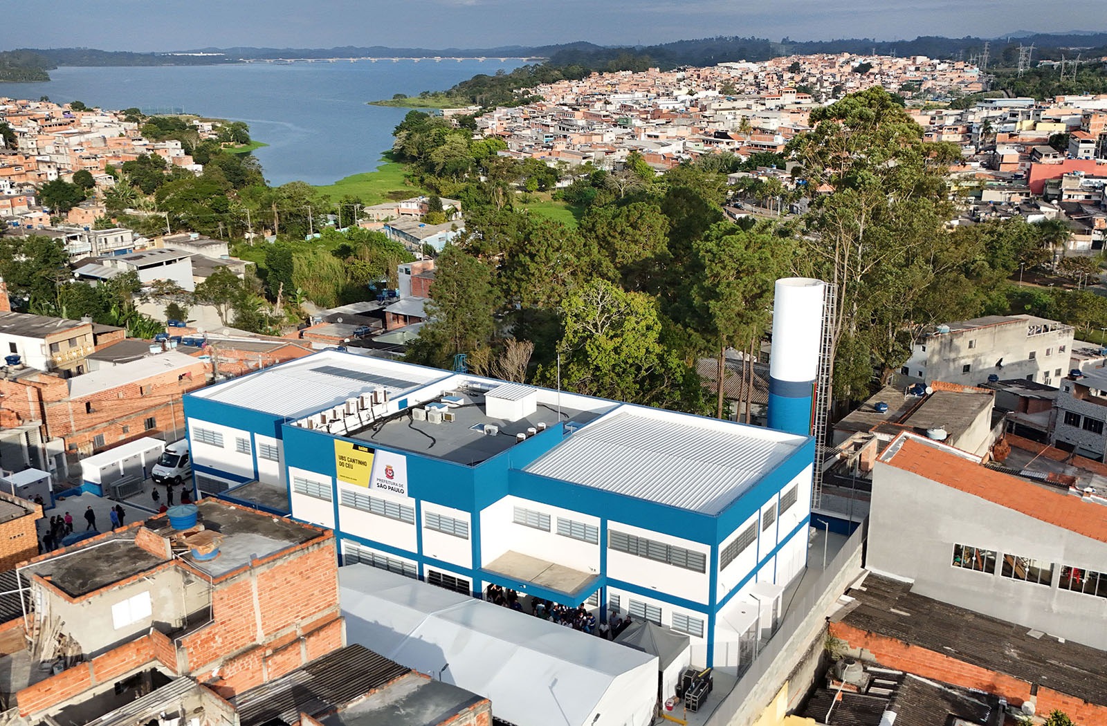 Prefeitura entrega nova UBS Cantinho do Céu, na Zona Sul, três vezes maior que a estrutura anterior