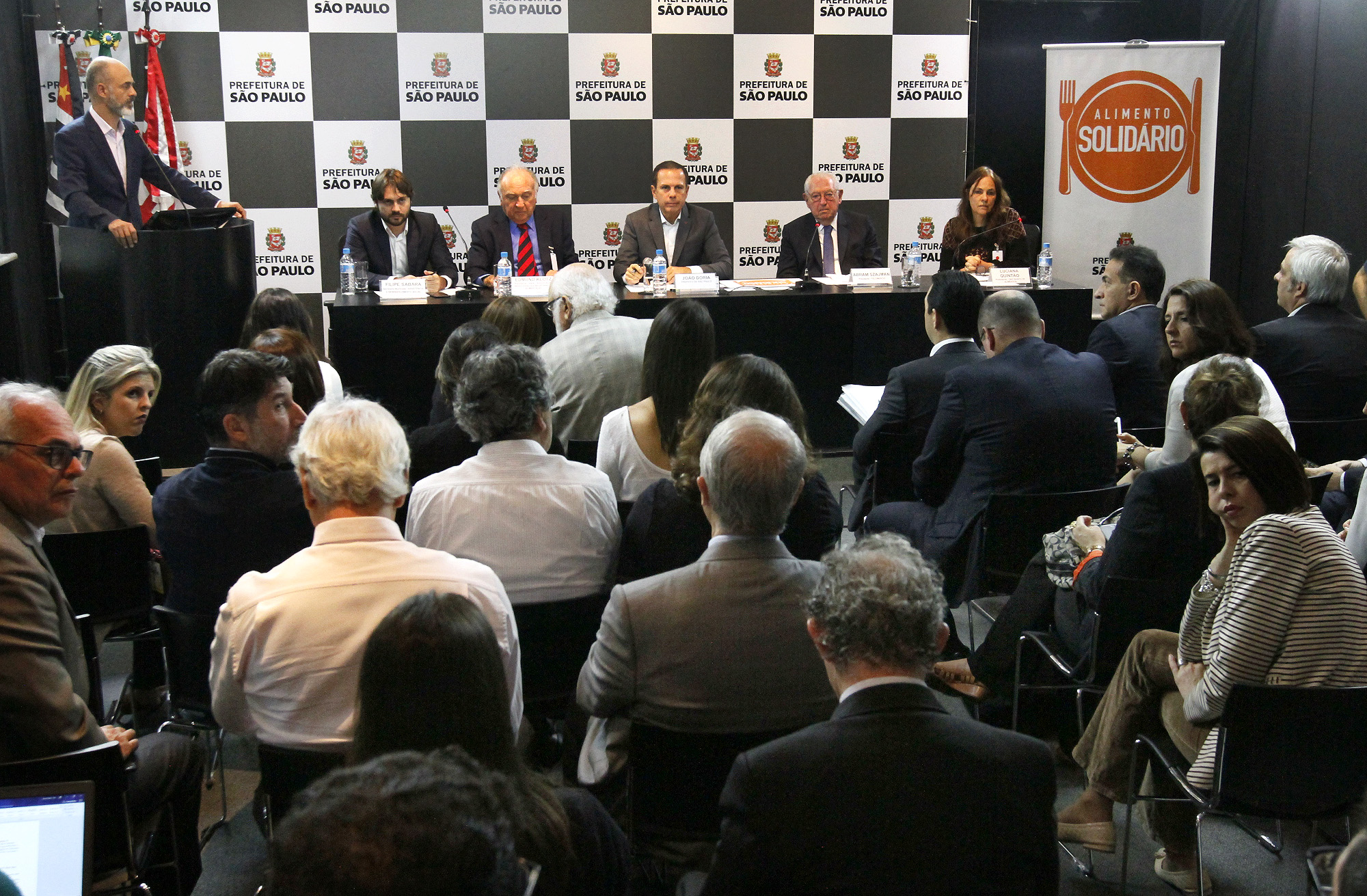 1089986-Lançamento do Programa Alimento Solidário