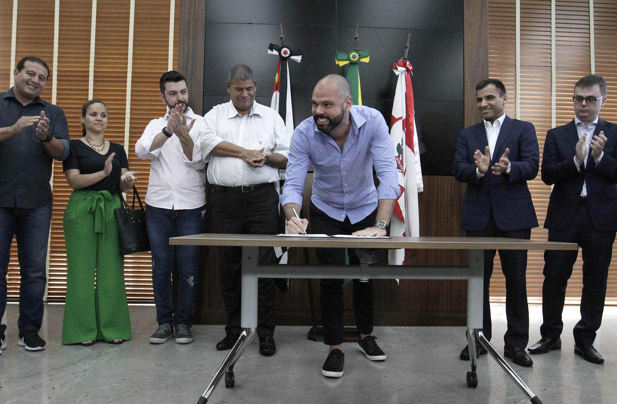 1136210-Sanção da Lei da Reforma da Previdência