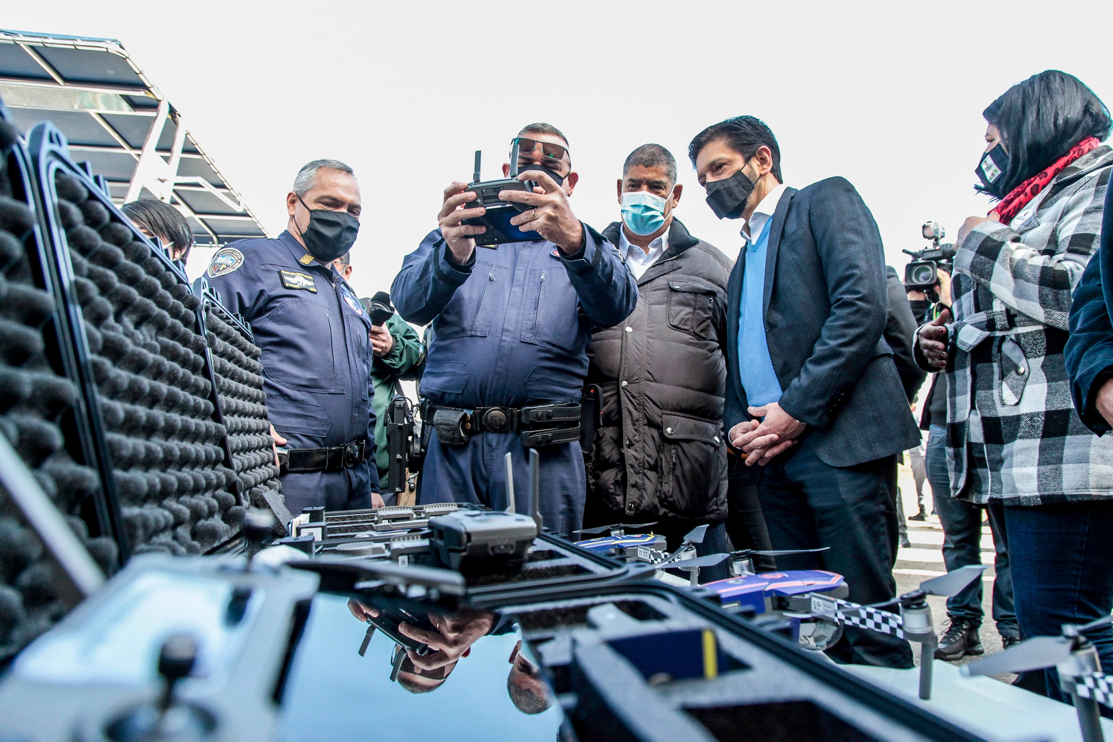 1266326-Entrega de Barcos e Drones para a Guarda Civil Metropolitana