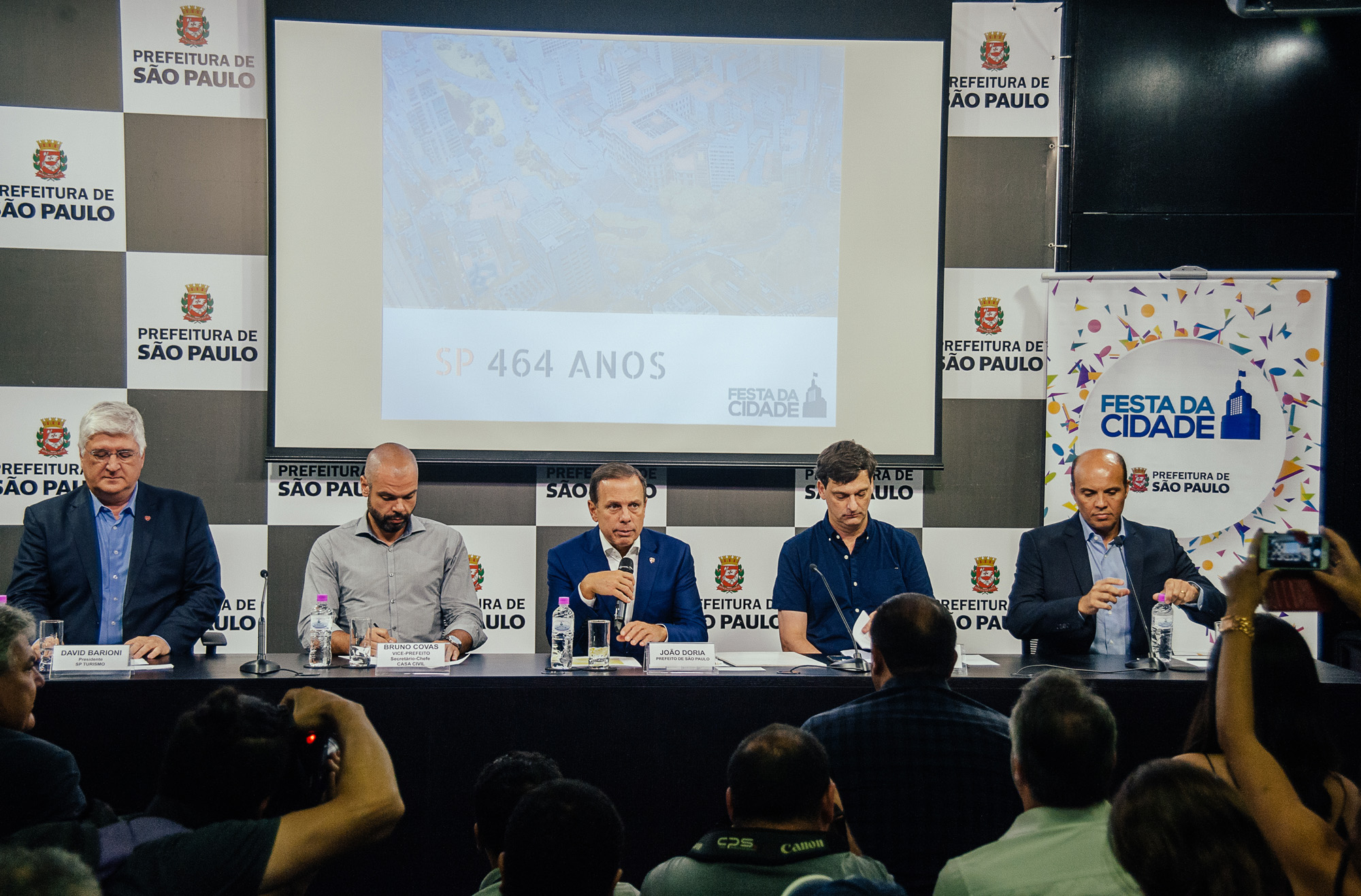 1369625-Coletiva de IMPRENSA sobre a FESTA DA CIDADE – Anúncio da PROGRAMAÇÃO das Comemorações do ANIVERSÁRIO de 464 Anos da CIDADE DE SÃO PAULO