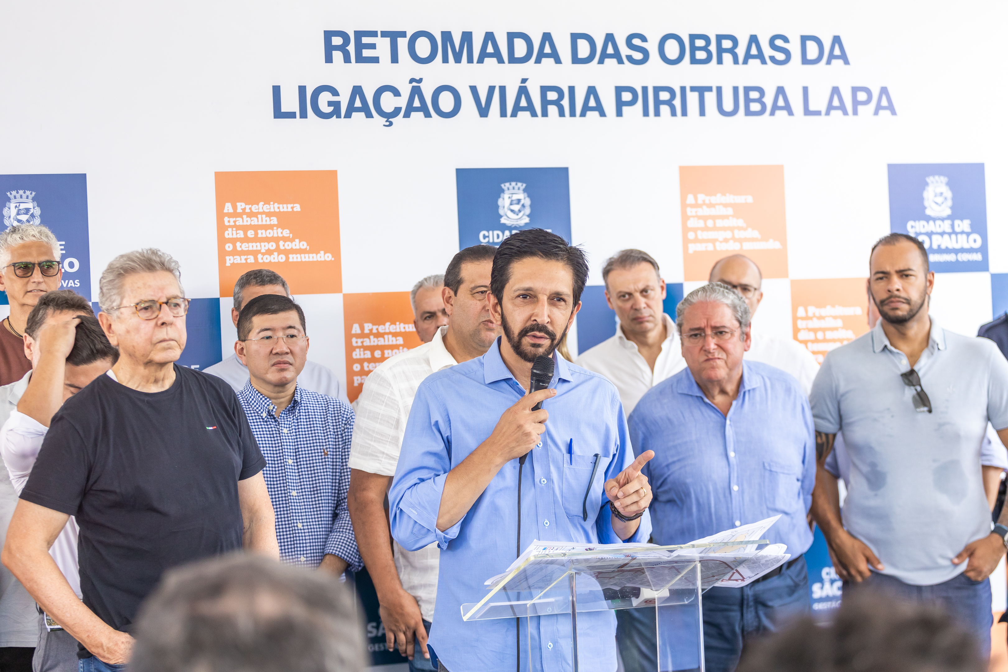 1655447-Anúncio da Retomada das Obras da Ligação Viária Pirituba / Lapa