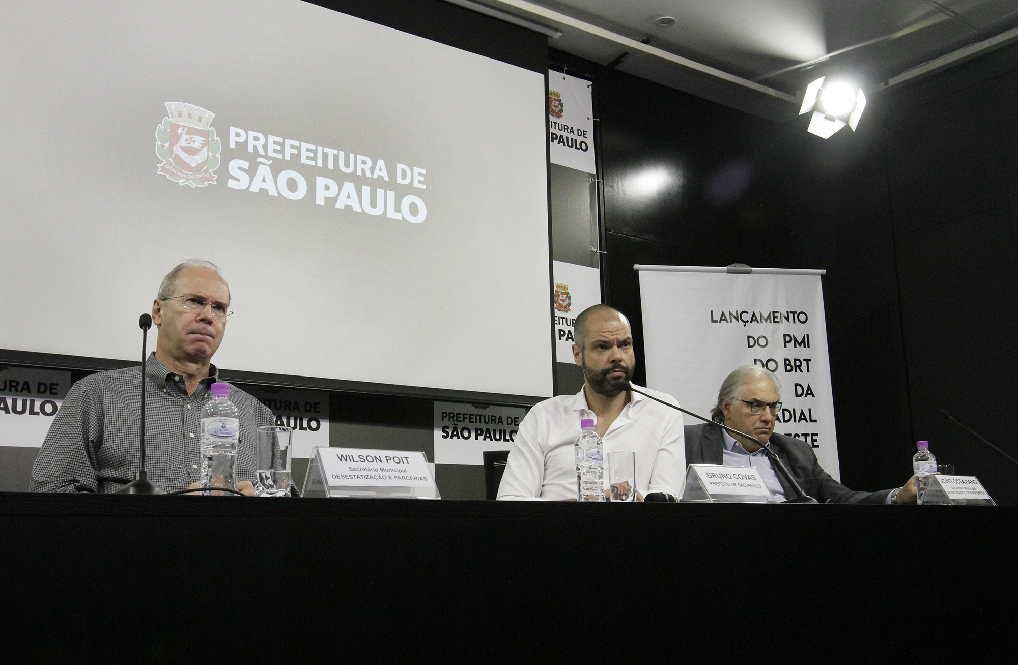 696640-Coletiva de Imprensa sobre BRT na Zona Leste