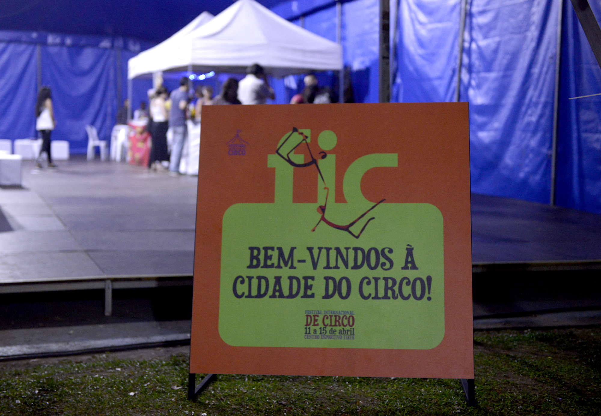 954338-I Festival Internacional do Circo . Clube Tietê