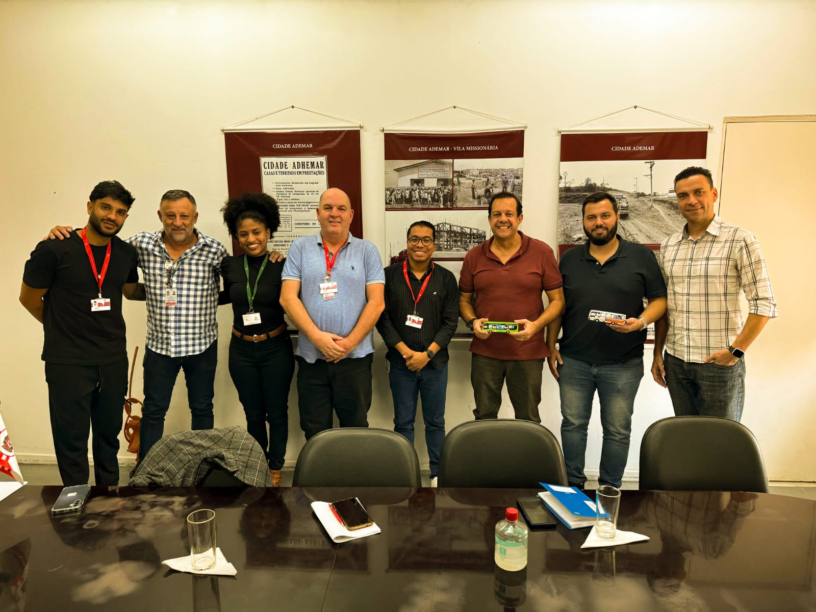 REUNIÃO COM A SPTRANS PARA FINS IMPORTANTES PARA A REGIÃO DA CIDADE ADEMAR