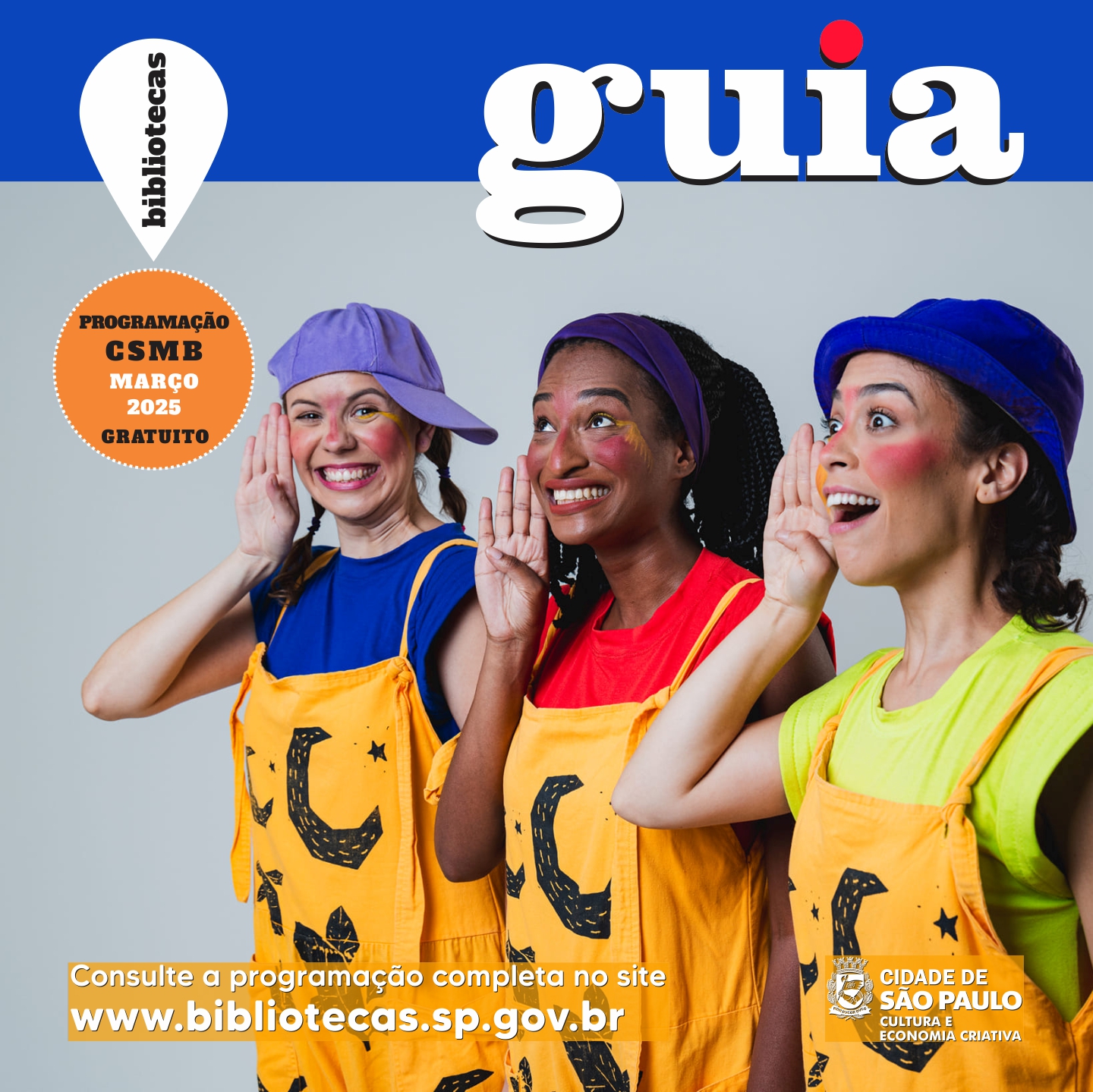 Guia da Programação Cultural Março de 2025