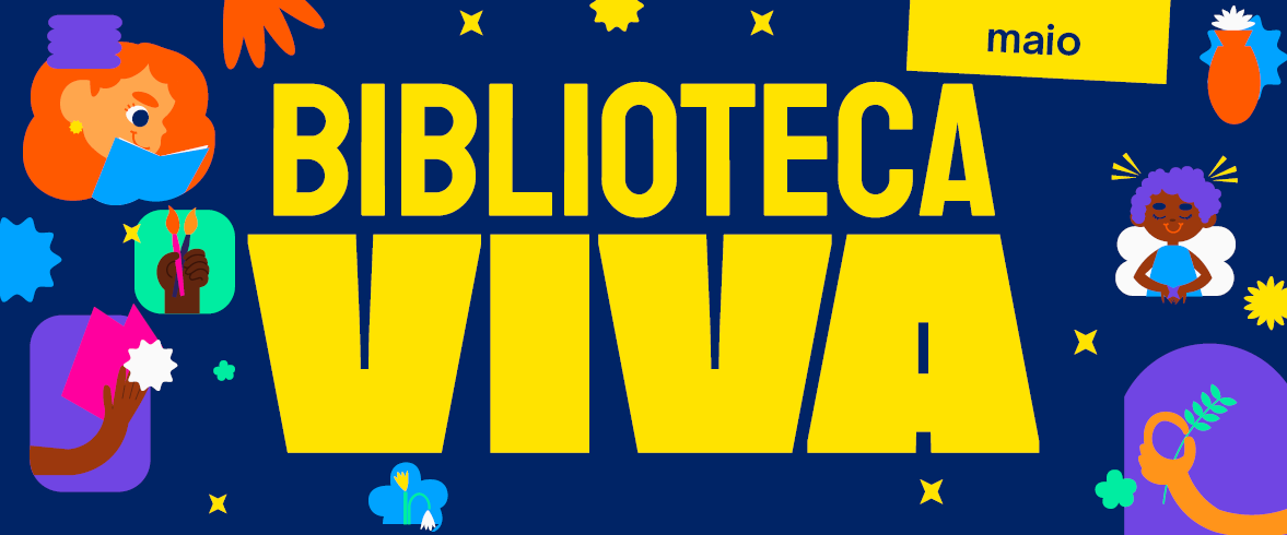 Maio nas Bibliotecas: Um Mergulho em Ancestralidades, Literatura Marginal e Novas Vozes. A agenda de maio reúne mais de 70 atividades gratuitas, com foco em literatura periférica, reflexões sobre a educação e vivências artísticas. Confira os destaques e participe dessa construção cultural em nossas Bibliotecas Temáticas!