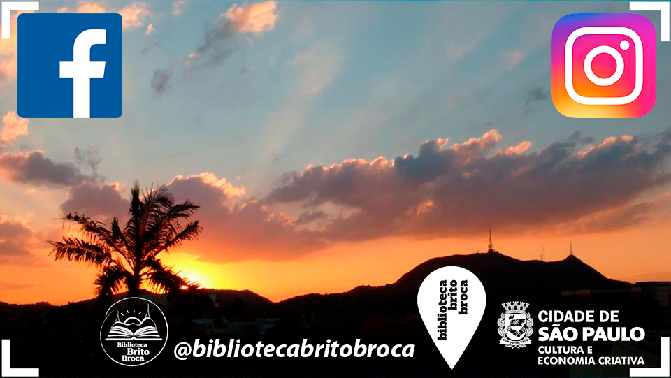Facebook e Instagram da Biblioteca Brito Broca